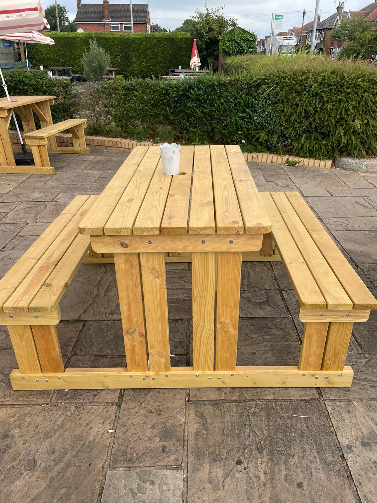 Easy Access Picnic Bench Easy Access Picnic Bench