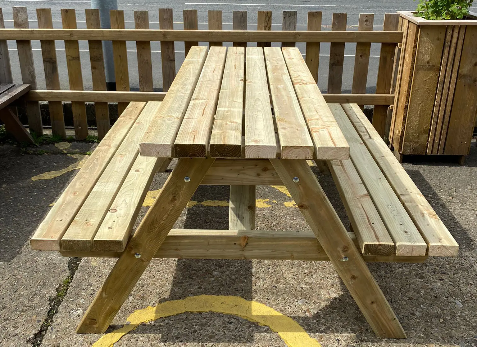 Six Seater Picnic Bench Six Seater Picnic Bench